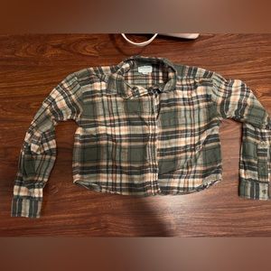 Cropped Flannel